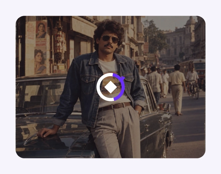 Choose a style or paste a 1980s photo prompt